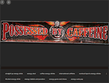 Tablet Screenshot of possessedbycaffeine.com